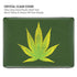 Marijuana Leaf Light Green MacBook Cases